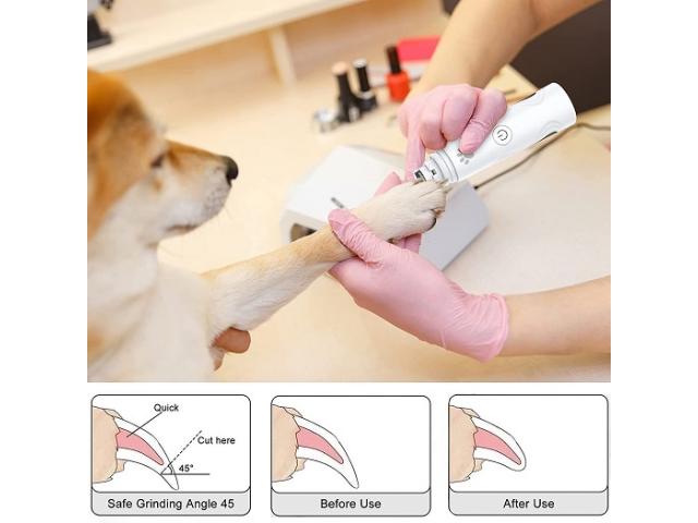 Rechargeable Pet Nail Trimmer Price in India, Buy Online - 3/4