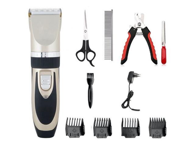 Automatic Rechargeable Pet Hair Trimmer for Dogs Buy Online - 1/2