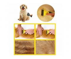 Grooming Dematting Double Side Teeth Blade Rake Comb for Dogs