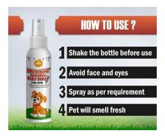 Boltz Dog and Cat Animal Body Spray Perfume Deodorizers Price