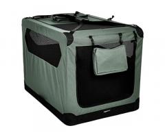 AmazonBasics Premium Folding Portable Soft Pet Dog Crate Carrier Kennel