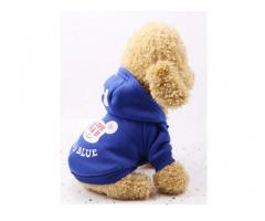 TBOP Dog Clothes Hooded Dog Sweater