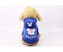 TBOP Dog Clothes Hooded Dog Sweater