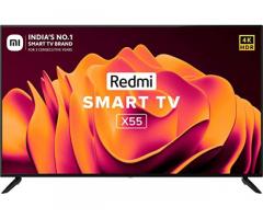 Redmi 55 inches 4K Ultra HD Android Smart LED TV X55|L55M6-RA (2021 Model) - 1