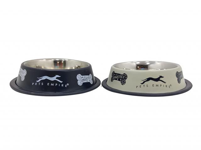 Pets Empire Stainless Steel Dog Feeding Bowl (Buy 1 Get 1 Free) - 1/1
