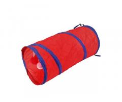 Nylon Pop Up Pet Play Tunnel Exercise Activity Toy