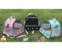 LAIRIES Small Animal Carrier for Hamster and Rats, Pet Travel Carrier for Small Animal - 2