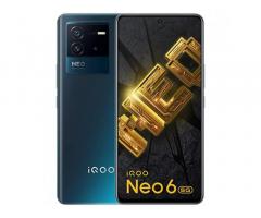 iQOO Neo 6 5G 80W FlashCharge (8GB RAM, 128GB Storage)