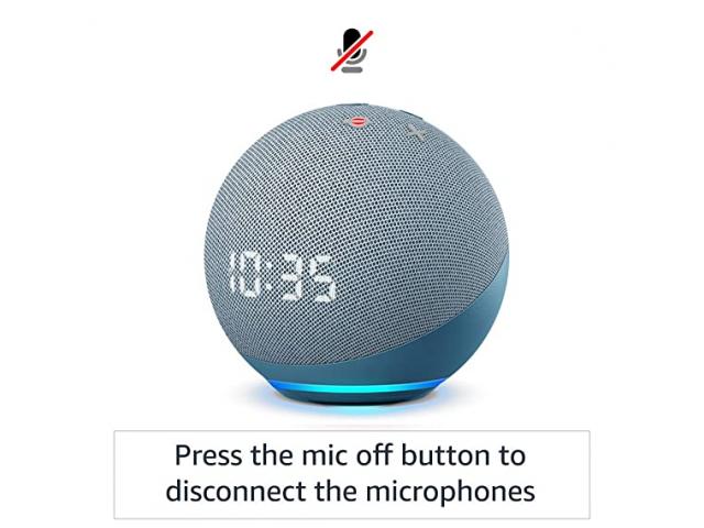 Echo Dot (4th Gen, 2020 release) with clock Next generation smart speaker - 2/2