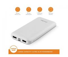 URBN 10000mAh Li-Polymer Ultra Compact Type-C Power Bank with 12W Fast Charge - 1