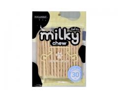 Dogaholic Milky Chews Sticks Dog Treat (30 Pieces) - 1