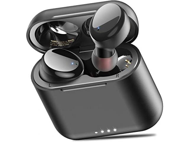 TOZO T6 True Wireless Earbuds Bluetooth Headphones Touch Control - 1/3