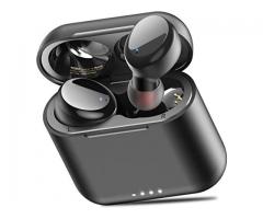 TOZO T6 True Wireless Earbuds Bluetooth Headphones Touch Control - 1