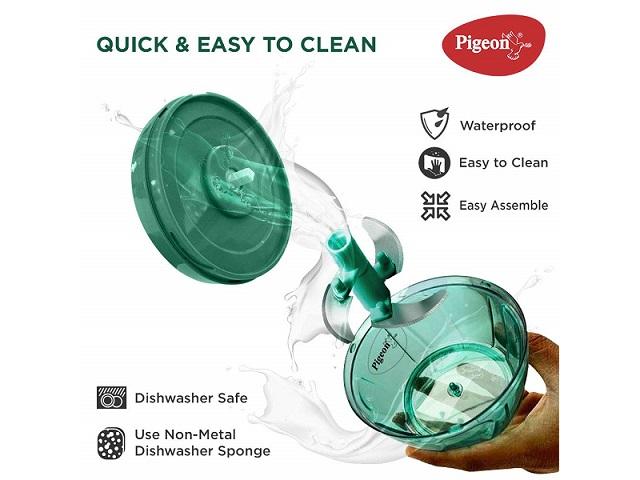Pigeon Polypropylene Mini Handy and Compact Chopper with 3 Blades - 2/3