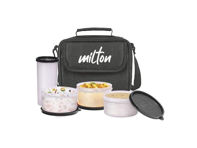 Milton New Meal Combi Lunch Box, 3 Containers and 1 Tumbler - 1/2