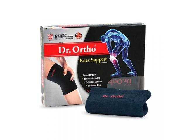 Dr Ortho Knee Cap (Universal Size Knee Cap for Knee Support, Gym) - 1/3