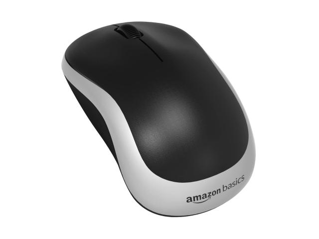 Amazon Basics Wireless Mouse, 2.4 GHz with USB Nano Receiver - 1/2