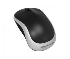 Amazon Basics Wireless Mouse, 2.4 GHz with USB Nano Receiver - 1