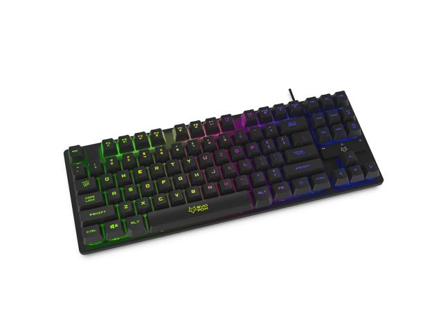 EvoFox Fireblade Wired Gaming Keyboard with Multiple Lightning Effects - 1/1