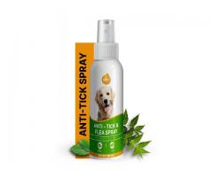 Boltz Dogs and Cats Anti Tick & Flea Spray| Organic Natural Neem & Tulsi