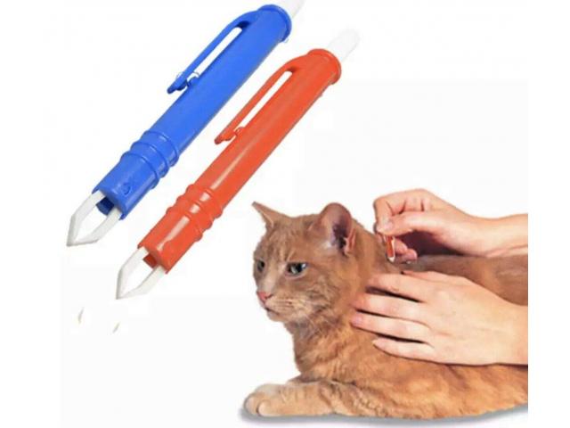 Pets Empire Tweezers Mite Anti Dog Cat Pet Ticks and Fleas Clip Remover Mite Out - 1/1