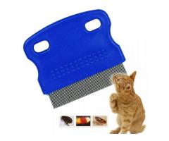 Pets Empire Flea Comb Pet Cat Dog Lice Comb Nit Remover Grooming Brush Tools - 1