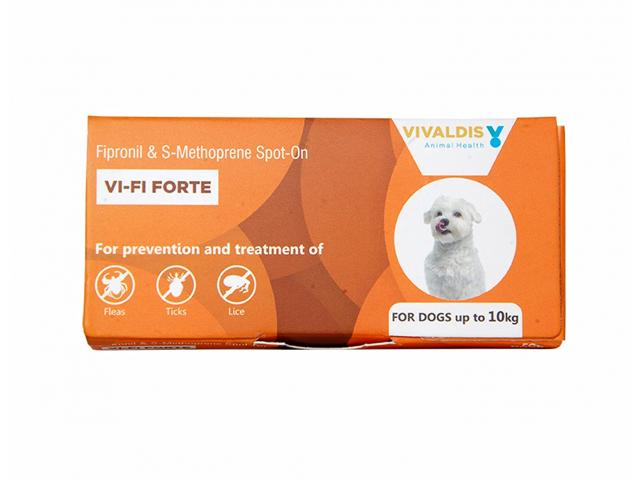 VI-FI Forte - Single Pipette: Spot On for Prevention & Treatment of Fleas, Ticks - 1/1