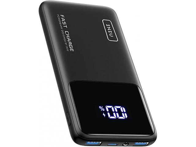 INIU Portable Charger 22.5W 10500mAh Slim USB C Power Bank - 1/1