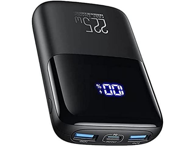 INIU Portable Charger 22.5W 10000mAh Small USB C Power Bank - 1/1