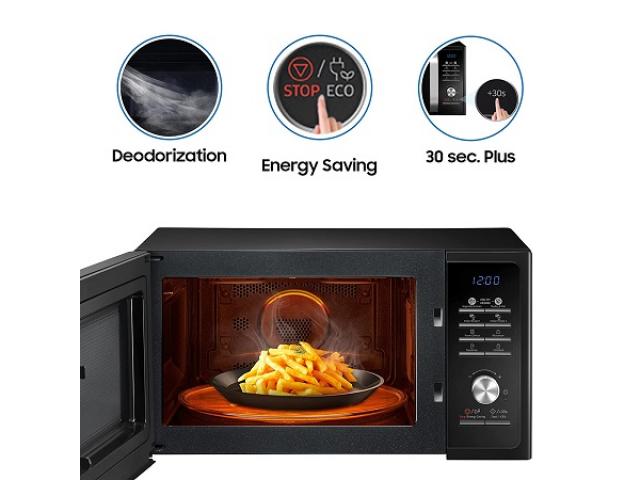 Samsung 23 L Solo Microwave Oven MS23A301TAK/TL Auto Cook - 2/2