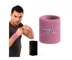 Boldfit Wrist Band for Men and Women, Sweat Absorbent Wrist Bands for Sports