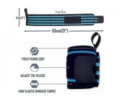 GERBERA Wrist Support Band With Thumb Loop Strap For Men And Women