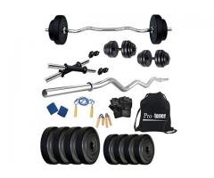 Protoner 20 Kg Home Gym Set with Accessories