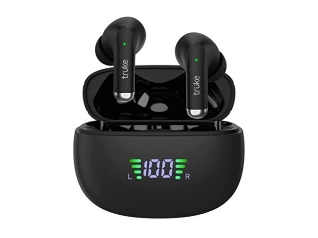 Truke BUDS PRO Hybrid Active Noise Cancelling ANC Wireless Earbuds - 1/1