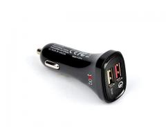 Boat Dual Port Rapid Car Charger Qualcomm Certified Smart Charging