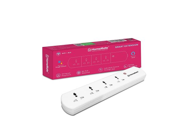 HomeMate WiFi + BLE Smart Power Extension 10A - 1/1