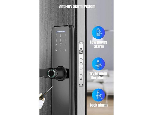 HomeMate Touchscreen WiFi Fingerprint Door Lock - 2/2