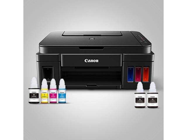 Canon PIXMA G3000 All-in-One WiFi Ink Tank Colour Printer - 1/2