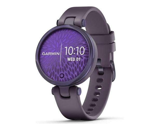 Garmin Lily Small GPS Smartwatch with Touchscreen and Patterned Lens - 1/1