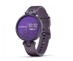 Garmin Lily Small GPS Smartwatch with Touchscreen and Patterned Lens - 1