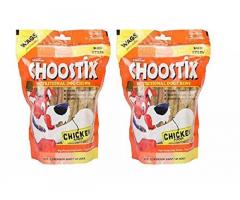 Choostix Chicken Dog Treat, 450g (Pack of 2)
